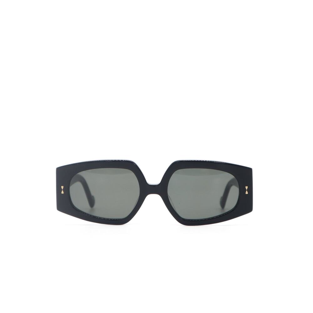 New Zimmermann Espionage Black Square Sunglasses